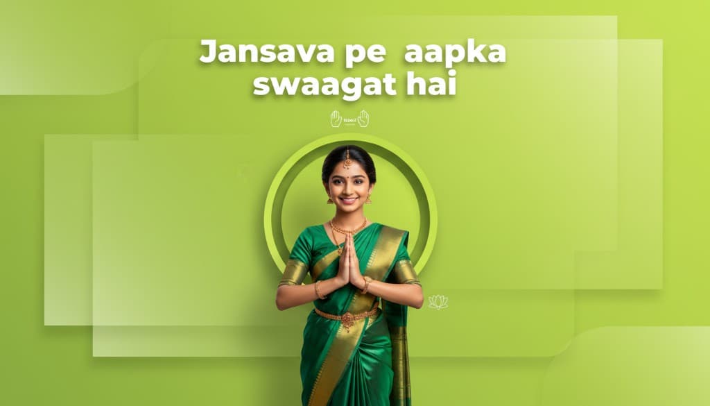 Jansava welcome banner